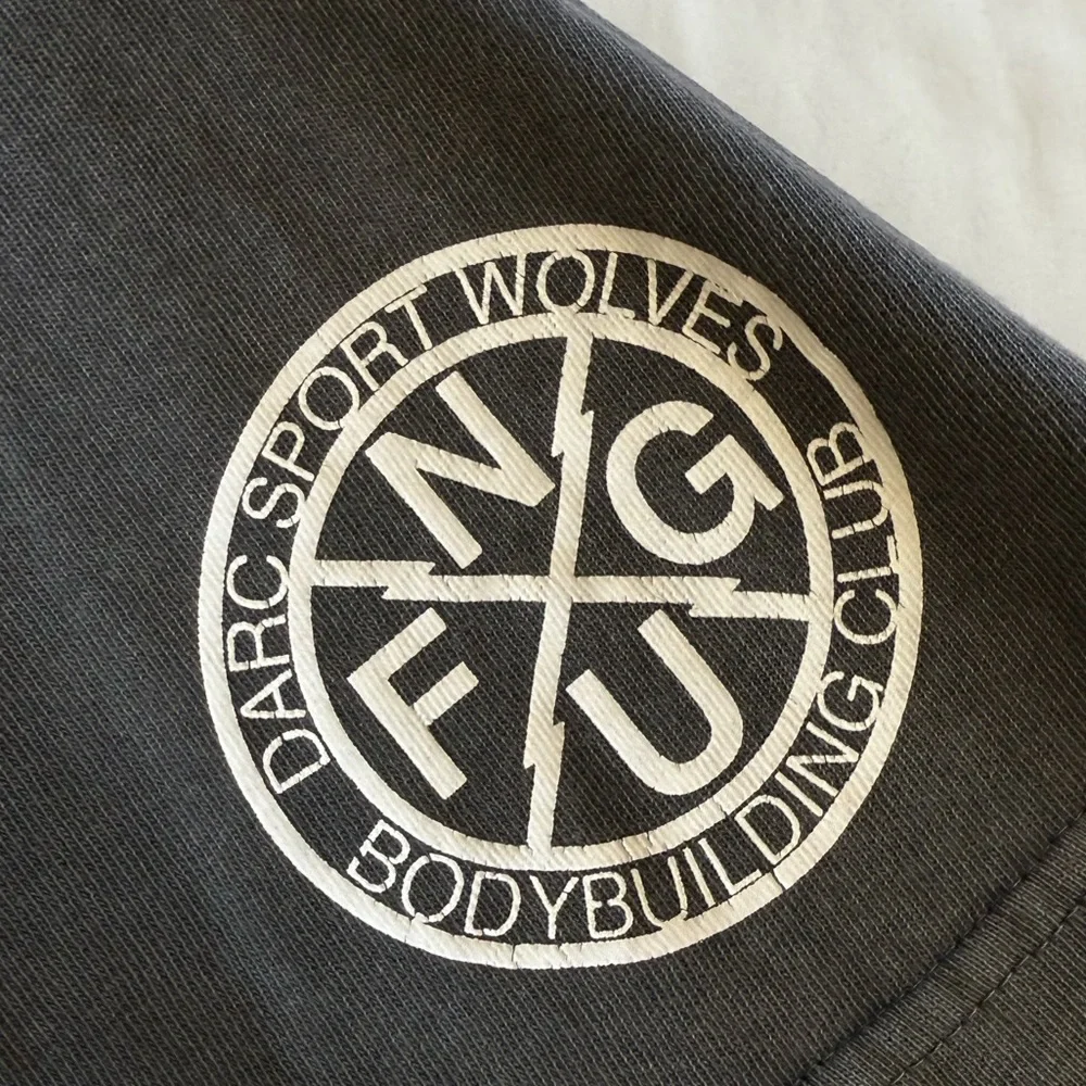 Men’s DARC SPORT Oversized athletic Tee shirt Tshirt NFGU WOLVES UNTIL VALHALLA - Picture 2 of 4